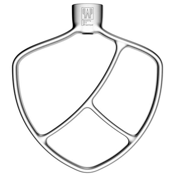 Batidor Plano QAP KitchenAid 7-8 QT Acero Inoxidable