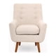 thumbnail image 2 of Poltrona Orleans Ivory, 2 of 5