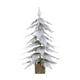 thumbnail image 2 of Árbol De Navidad Artificial Flocado En Nieve, Estatua De Repisa, árbol De Navidad De Mesa, Altura 45cm, 2 of 5