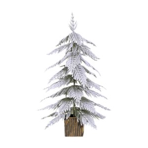 Magideal - Adorno De Mesa Con Copos De Nieve Artificiales Para Navidad, Adorno De Mesa Navideño Para Festivales, Fiestas, Día De San Valentín, Cumpleaños Y Chime Altura 45Cm