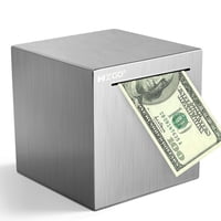 Alcancía Hizgo De Acero Inoxidable Para Adultos (12 Cm)