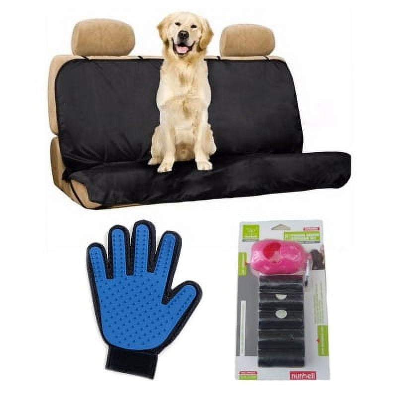 Genérico - Set Mascotas Premium Guante - Bolsa Desechos - Cubre Asiento