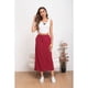 thumbnail image 3 of Falda Larga Mujer Cotelé Full Elasticada Moda 0122, 3 of 4