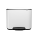 thumbnail image 1 of Basurero Pedal Bo 3 X 11 Lt White, 1 of 3