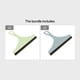 thumbnail image 1 of 1/3pcs Shower Squeegee Window Glass Wiper, Scraper Cleaner Brush Cleaner, Window Bathroom Household Cleaning Tool, Bathroom Accessories, 1 of 5