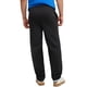 thumbnail image 2 of Pantalones deportivos Hanes Ecosmart Open Bottom para hombre, color negro 3XL, 2 of 5