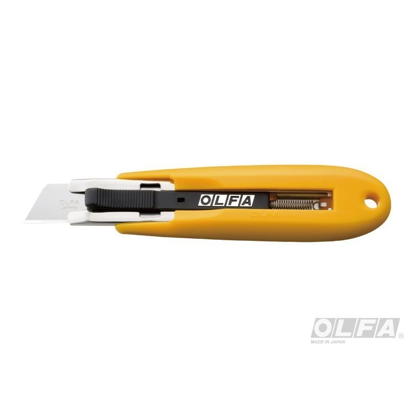 Olfa - Cuchillo De Seguridad Auto-retractil Y Mango Antideslizante Sk-5