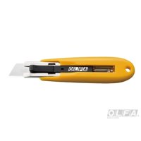 Olfa - Cuchillo De Seguridad Auto-Retractil Y Mango Antideslizante Sk-5