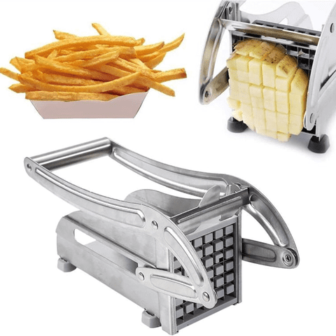 Genérica - Cortador De Papas Fritas Francesas Acero Inoxidable Manual