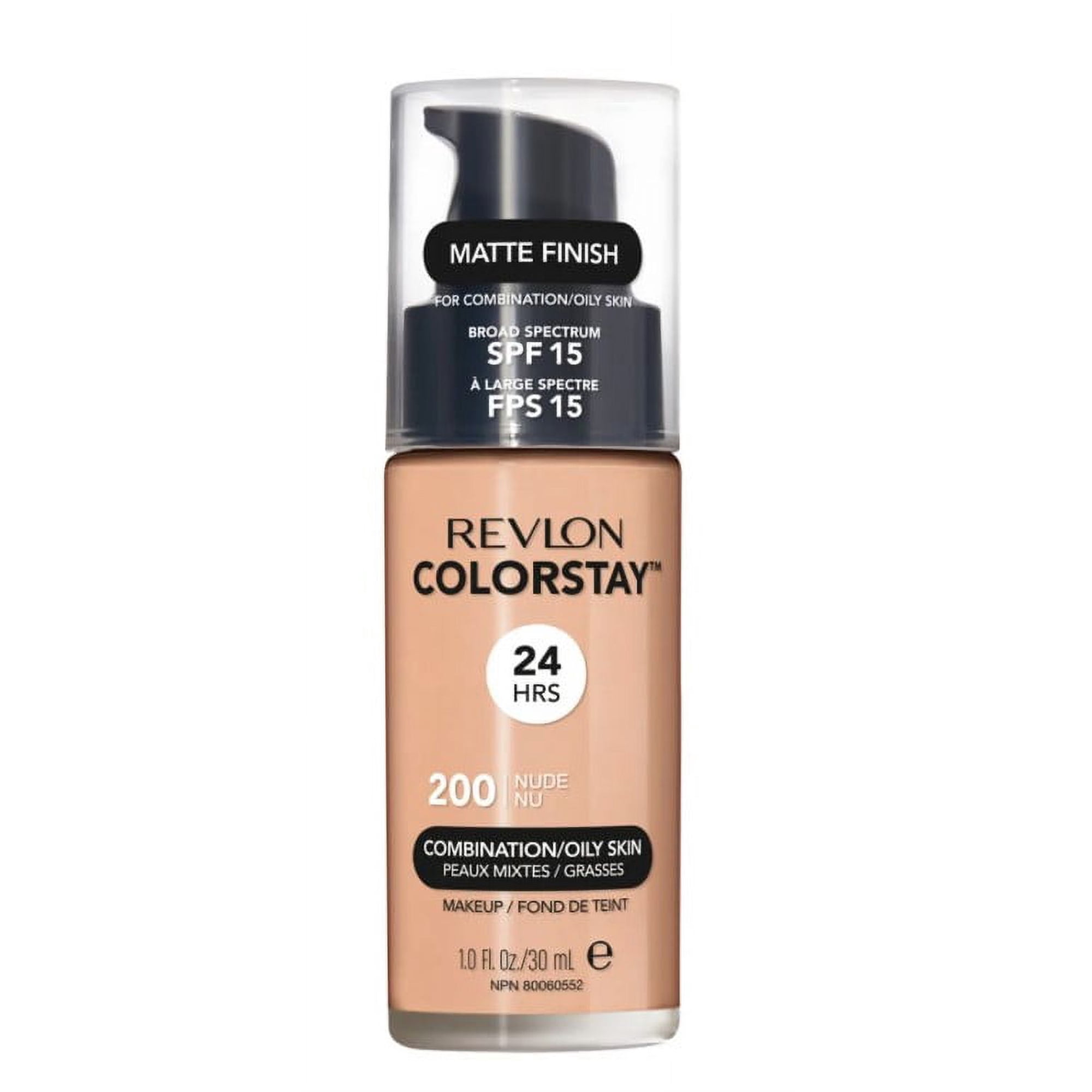 Base De Maquillaje Revlon Colorstay Para Piel Mixta/grasa 200 Nu