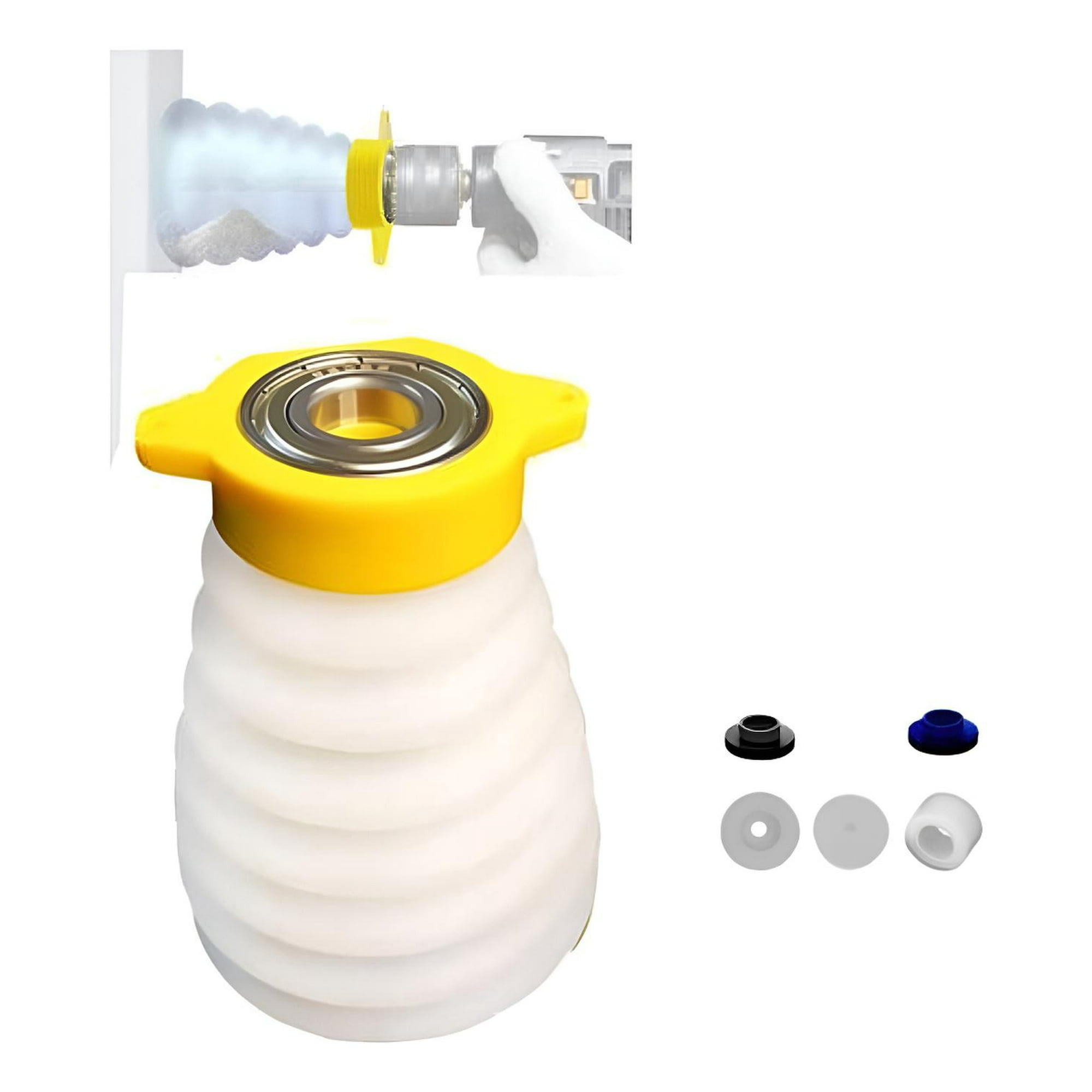 Genérica - Colector Polvo Aserrin Taladro Eléctrico Silicona Ajustable