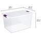 thumbnail image 3 of Caja de Almacenamiento Sterilite ClearView con Pestillo 62 Litros 60x42x34 cm, 3 of 9
