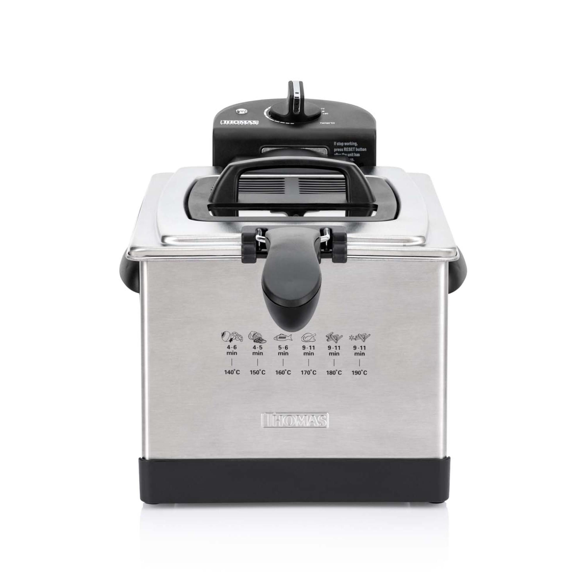 Thomas - Freidora Eléctrica 5Lts Th-Df500 Gris