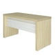 thumbnail image 2 of Escritorio Ejecutivo Roble Blanco, 2 of 3