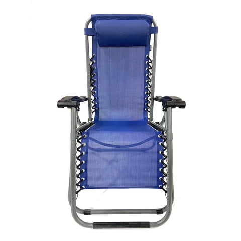 Northwest - Silla Reposera Plegable Gravedad Cero Cincinnati Azul Único