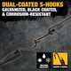 thumbnail image 5 of Correas de lona de goma DEWALT DXBC3001031 negras 31, paquete de 10, 5 of 8