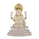 thumbnail image 2 of Escultura De Buda Indio Artesanía Estatua De Diosa Hindú Para Adorno De Tienda De Oficina Transparente, 2 of 5