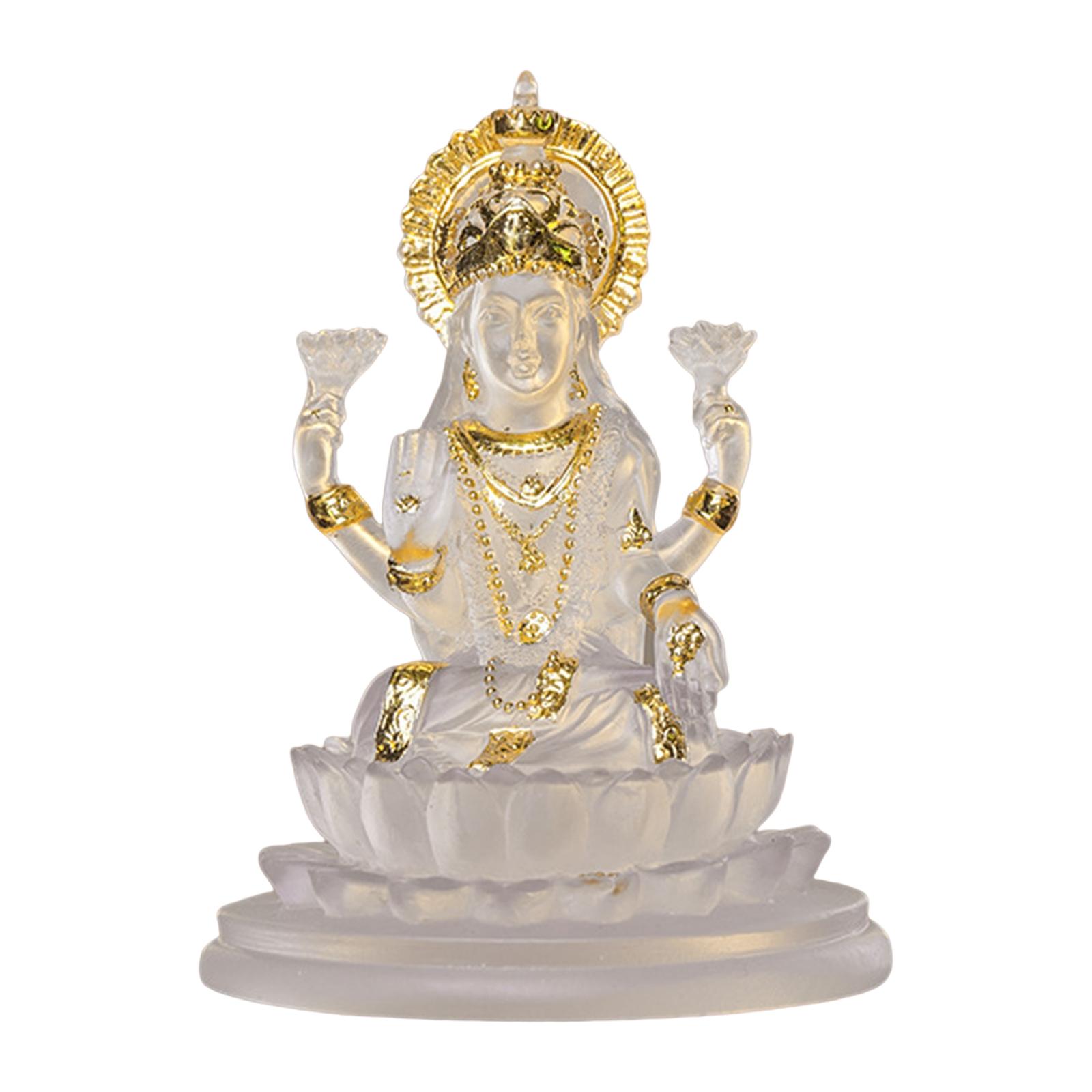 Magideal - Figura De , Escultura De Buda Indio, Centro De Mesa, Artesanía Fengshui, Estatua De Hindú Para Meditación En El Hogar, Decoración De Escr Claro