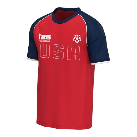 Top raglán de fútbol Outerstuff FIFA World Cup 2026 USA talla L