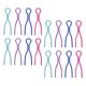 thumbnail image 4 of 48 Piezas De Soporte De Bobina De Hilo, Suministros De Costura, Clips De Bobina, Colores Mezclados, 4 of 5