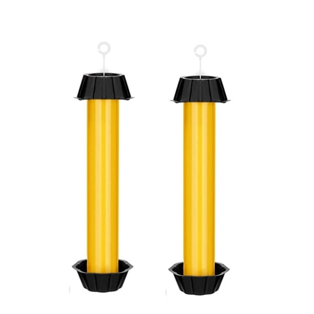2pcs, Fly Stick- Super Sticky Fly Trap, Hanging Fly Traps Outdoor: Fruit Fly Traps For Indoors | Fly Catcher, Gnat, Mosquito, & Flying Insect Catchers For Inside Home - Disposable Sticky Fly Trap For