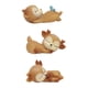 thumbnail image 3 of 3 Piezas Adorables Adornos De Cervatillo Silicona Kawaii Durmiendo Animal Bebé Estatuilla, 3 of 6