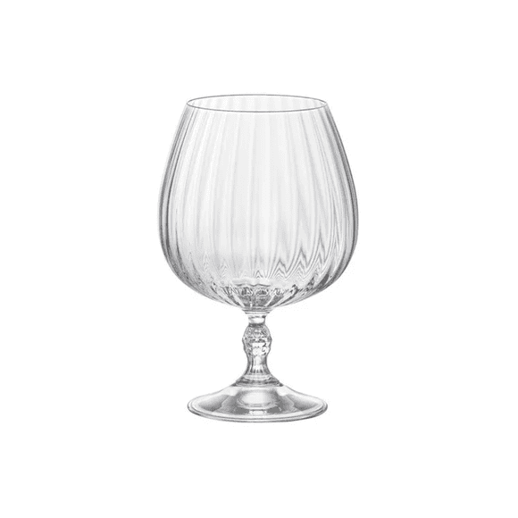 Set 6 Copas Brandy Cognac Cristal Bormioli Rocco Premium Transparente