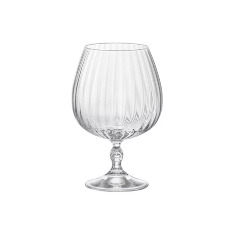 Genérico - Set 6 Copas Brandy Cognac Cristal Bormioli Rocco Premium Transparente