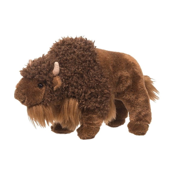 Peluche de búfalo Douglas Sue de 28 cm de largo