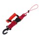 thumbnail image 2 of Durable Buceo Espiral Resorte Bobina Cordón Cámara Seguridad Correa Rojo, 2 of 5