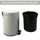 thumbnail image 2 of Bote de basura Zahari Home de acero inoxidable de 5 l/1.3 galones con tapa, 2 of 3