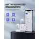 thumbnail image 3 of Donner Dobuds One Auriculares Inalámbricos Bluetooth 5.2 Blanco, 3 of 3