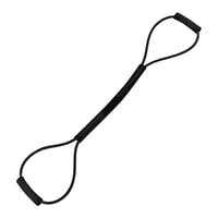 Magideal - De Resistencia Elástica Accesorios Mujeres Fitness Fuerza Mma Con Manijas Cómodas Boxeo En Tailandia Thai Para Shadow Boxing Inicio Principiantes Yoga , Negro 35Lb