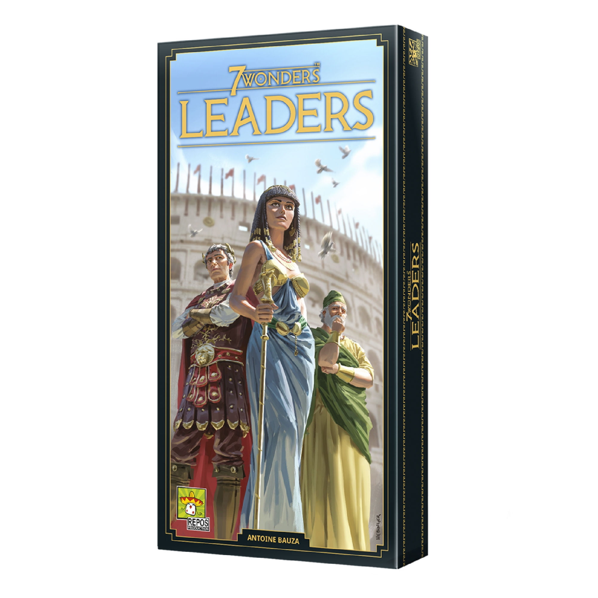 Asmodee - Juego De Mesa 7 Wonders Leaders Nueva Edicion
