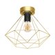 thumbnail image 1 of Lampara Techo Tarbes Dorado E27 1X60W, 1 of 1