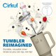 thumbnail image 3 of Vaso Cirkul Ranger de acero inoxidable de 1,2 L con asa y pajita, 3 of 9