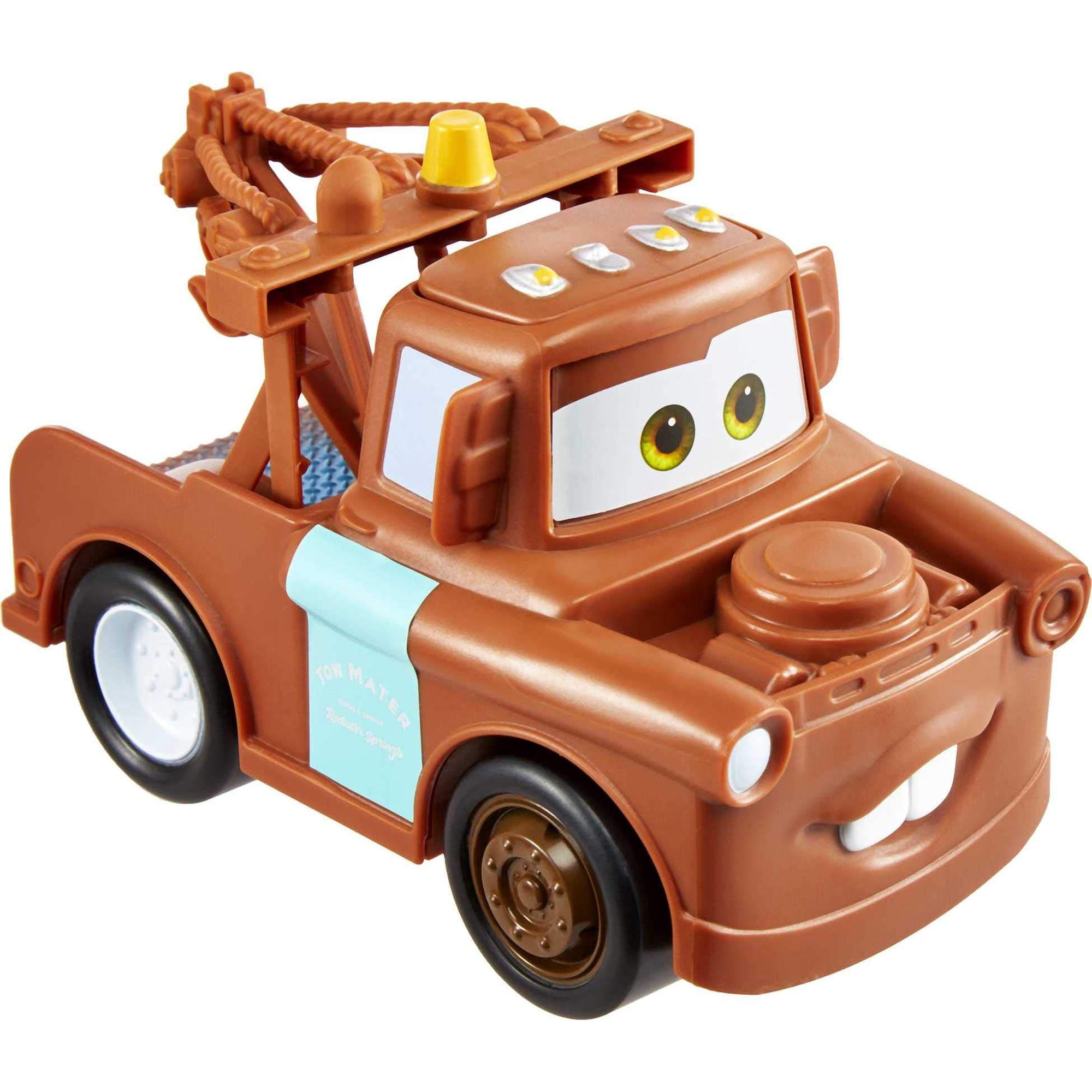 Disney Pixar Cars - Toy Disney Cars Track Talkers Mater Con Efectos De Sonido, 14 Cm