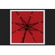 thumbnail image 1 of Sombrilla LIVING ACCENTS roja inclinable de 274 cm, 1 of 1
