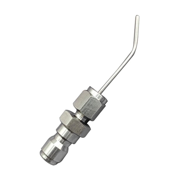 Accesorio de Enjuague de Conexión Rápida de 1/4" para Lavadora, Limpieza Profunda Profesional, Boquilla para Hidrolimpiadora, Detallado de Automó 55 cm doblado