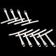 thumbnail image 4 of Juego de herramientas para guitarra Luthier Mudder, 15 piezas con indicador de radio, 4 of 6