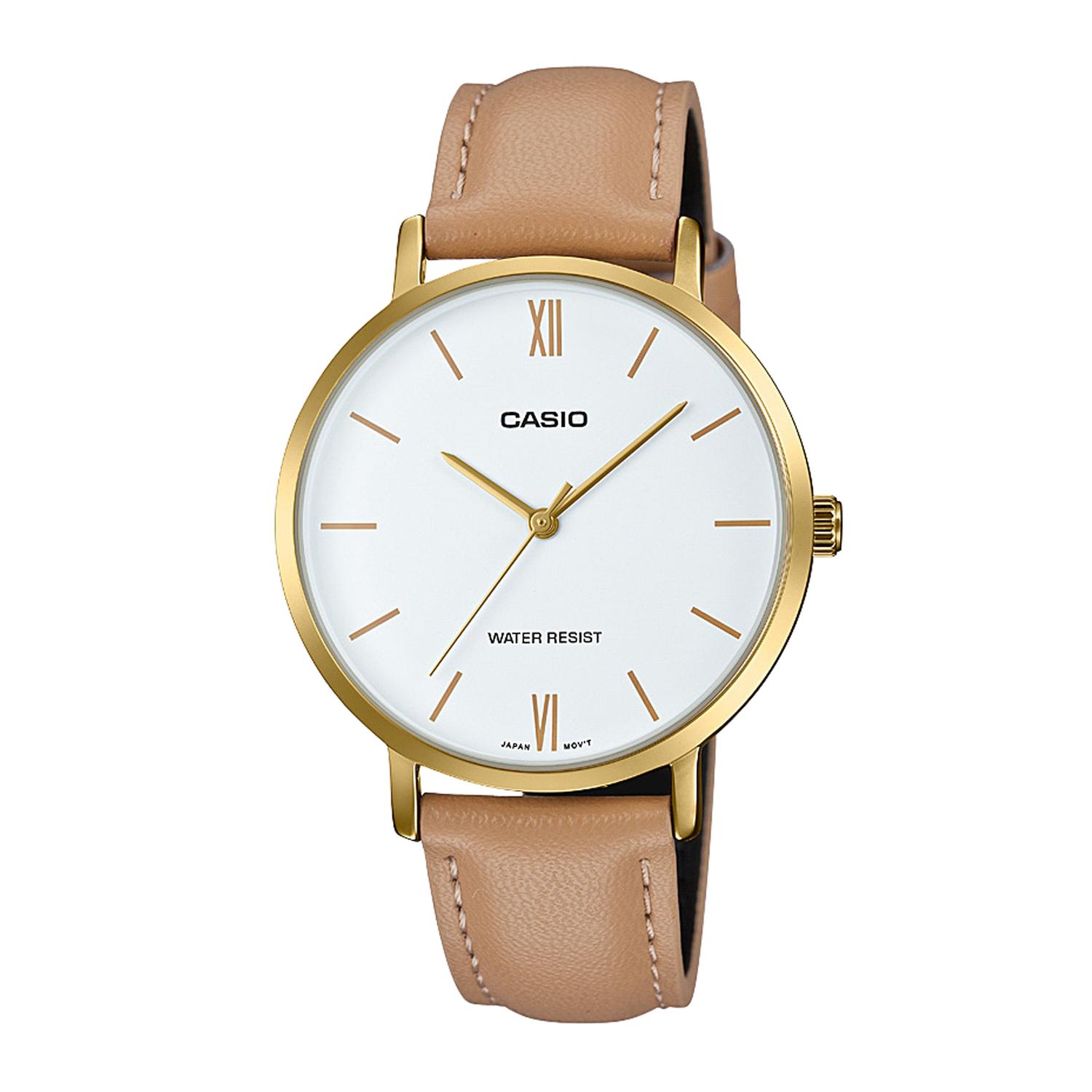 Reloj Casio Ltp-Vt01Gl-7Budf Acero Mujer Dorado Dorado