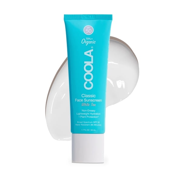 Loción de protección solar COOLA Organic SPF 50 50 ml, vegana, sin gluten