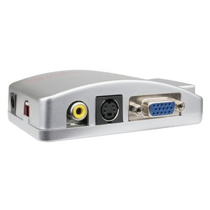 Genérico - Convertidor Vga A Audio Color Gris