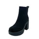 thumbnail image 4 of Botin ZAZ93 Gamuza Ecológica Negro, 4 of 5