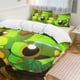 thumbnail image 1 of Caterpie Bed Duvet Cover Funny Anime Cartoon Bedding Sets Lightweight 3 Piece Comforter Sets, 1 of 5