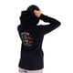 thumbnail image 3 of Polerón con cierre y capucha para mujer spitfire skate like a girl back negro, 3 of 7