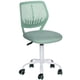thumbnail image 1 of Silla de escritorio Furniturer Small Arless Kids Aqua con ruedas, 1 of 3