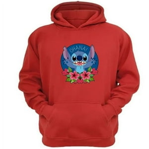 Genérico - Polerón Canguro Extraterrestre Azul Rojo Talla L Unisex