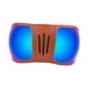 thumbnail image 2 of Gafas De Carreras De Caballos Con Protección UV, Gafas Ecuestres Para Juegos De Senderos Al Aire Libre, Color Marrón Y Azul, 2 of 5