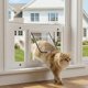 thumbnail image 1 of Puerta para Gatos ALLOYNIX Inserto para Ventana 91‑102 cm con 4 Bloqueos, 1 of 7